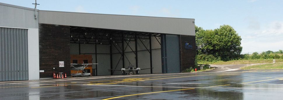 Airside hangar Limoges Airport